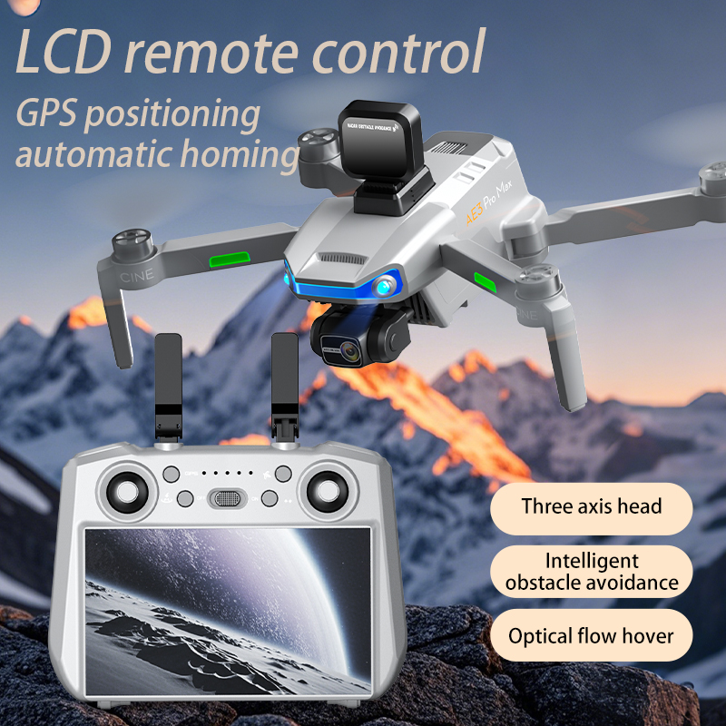 AE3 PRO Max NEW LCD SC GPS Дро – обзор и цена Drone Charger