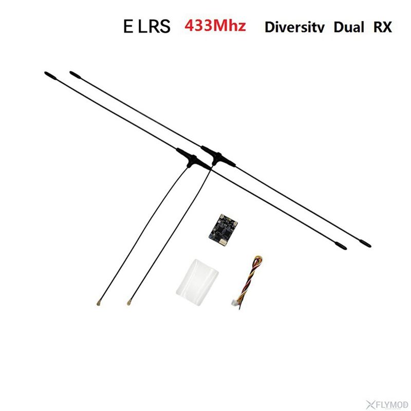 Приемник ELRS ABXE-433 МГц, дв – обзор и цена Drone Receiver